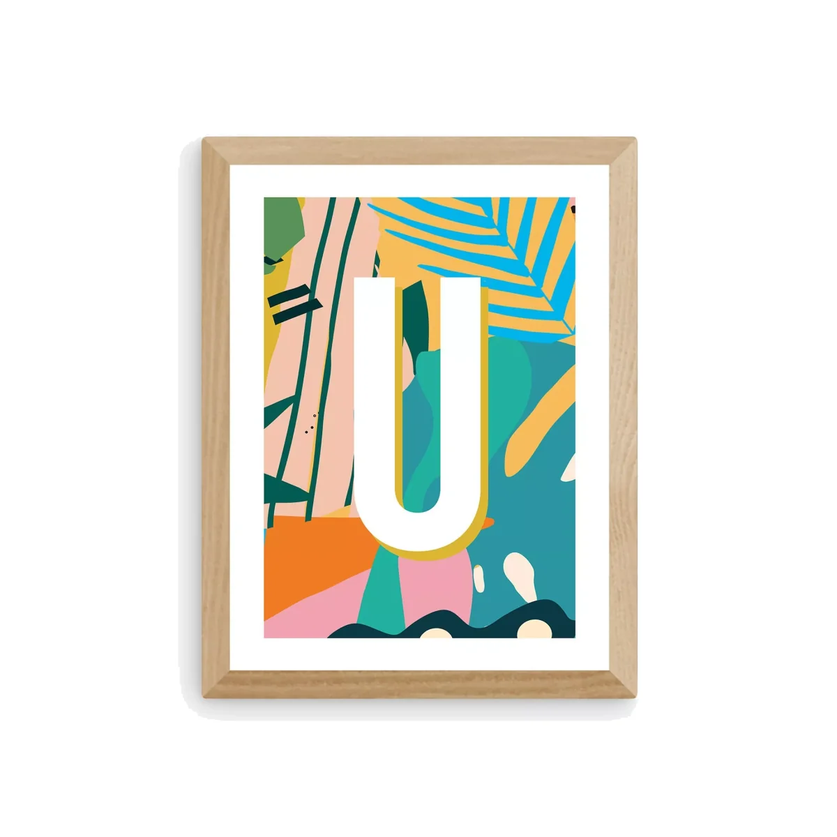 EAST END PRINTS Sei and Ru 'U Letter' Framed Print – image 1