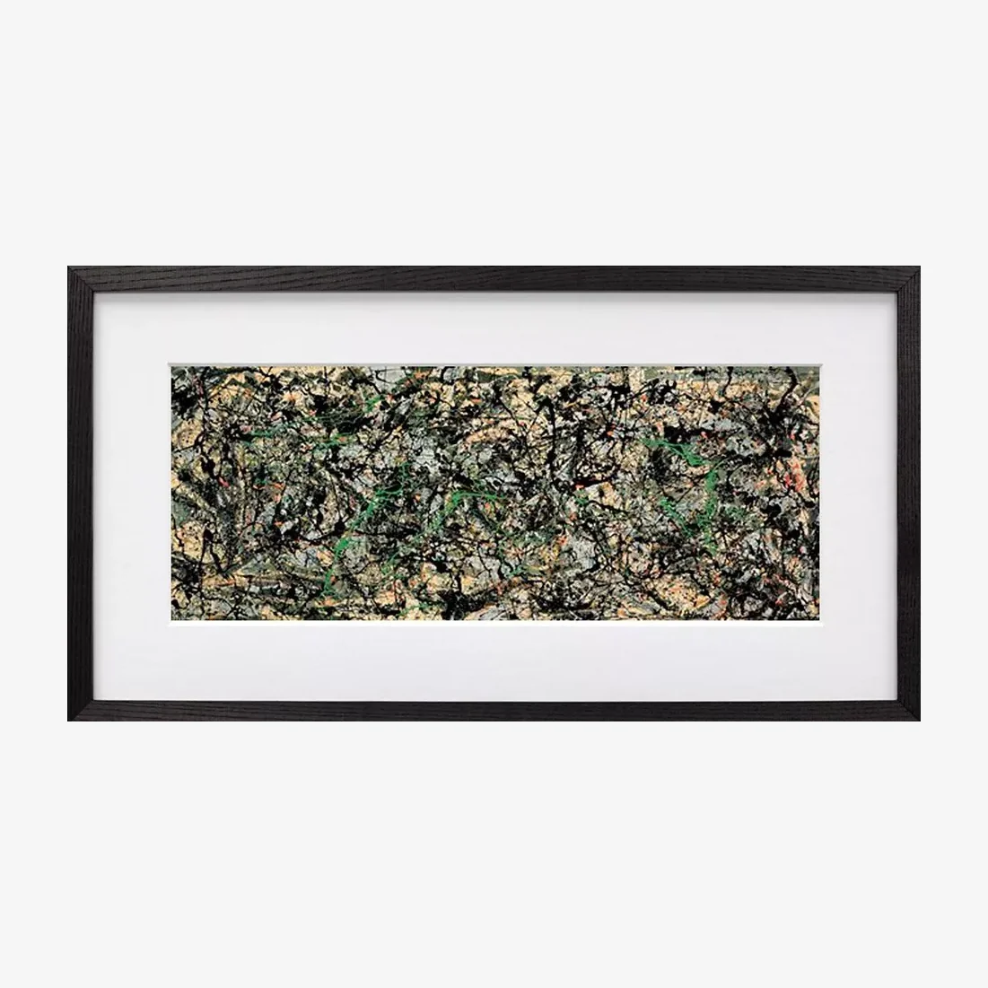 Jackson Pollock - Lucifer Framed Print, 54 x 112cm – image 1