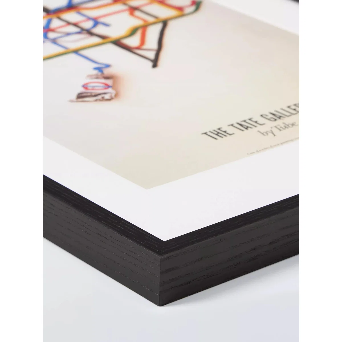 John Lewis London Transport Museum 'The Tate Gallery by Tube' Framed Poster, 60 x 40cm, Multi – image 2
