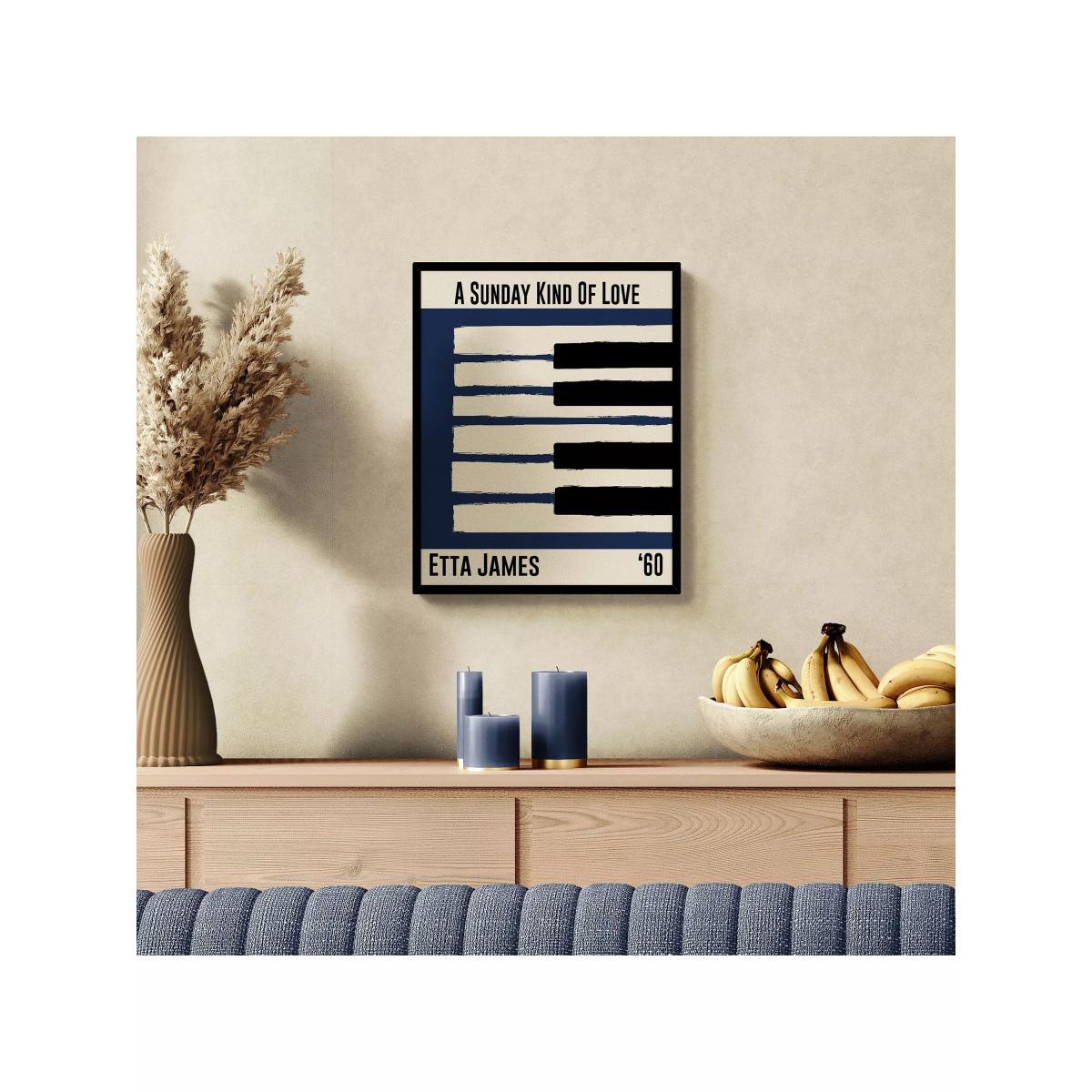 John Lewis Dalston 606 'Etta James' Framed Print, 52 x 42cm, Multi – image 2