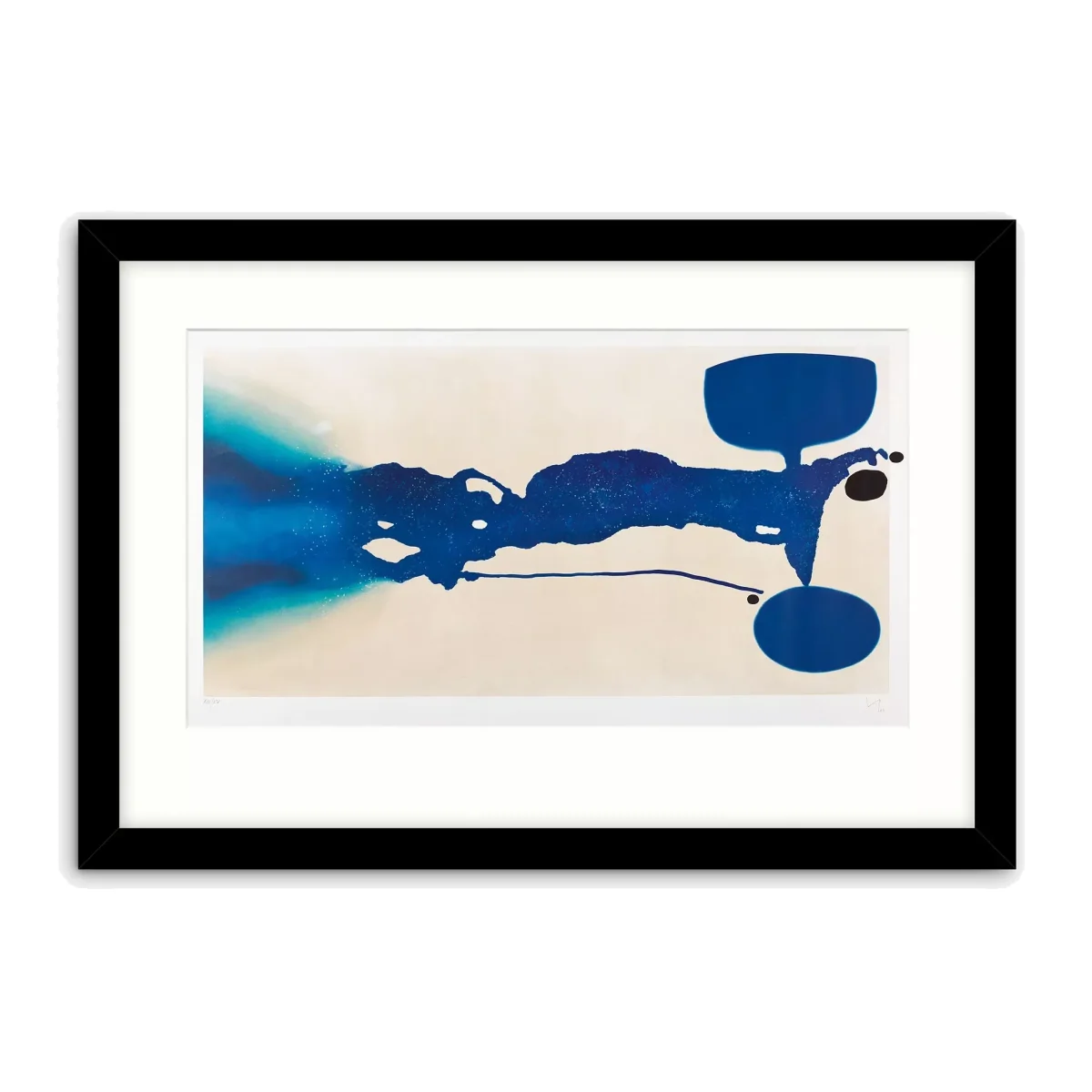 John Lewis & Partners + Tate Victor Pasmore 'Stromboli' Wood Framed Print & Mount, 44 x 64cm