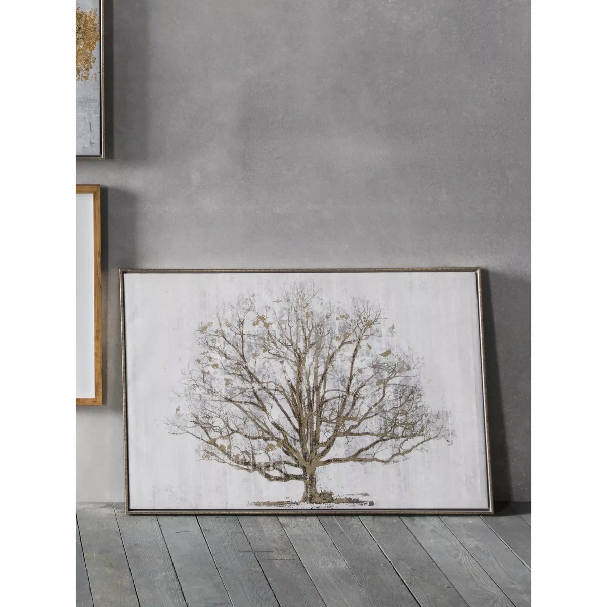 The Golden Oak - Framed Print, 62.5 x 92.5cm, Gold – image 2