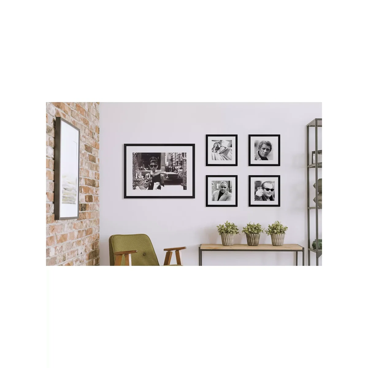 Audrey Hepburn - Shopping at Tiffany's Framed Print & Mount, 65 x 85cm – image 4