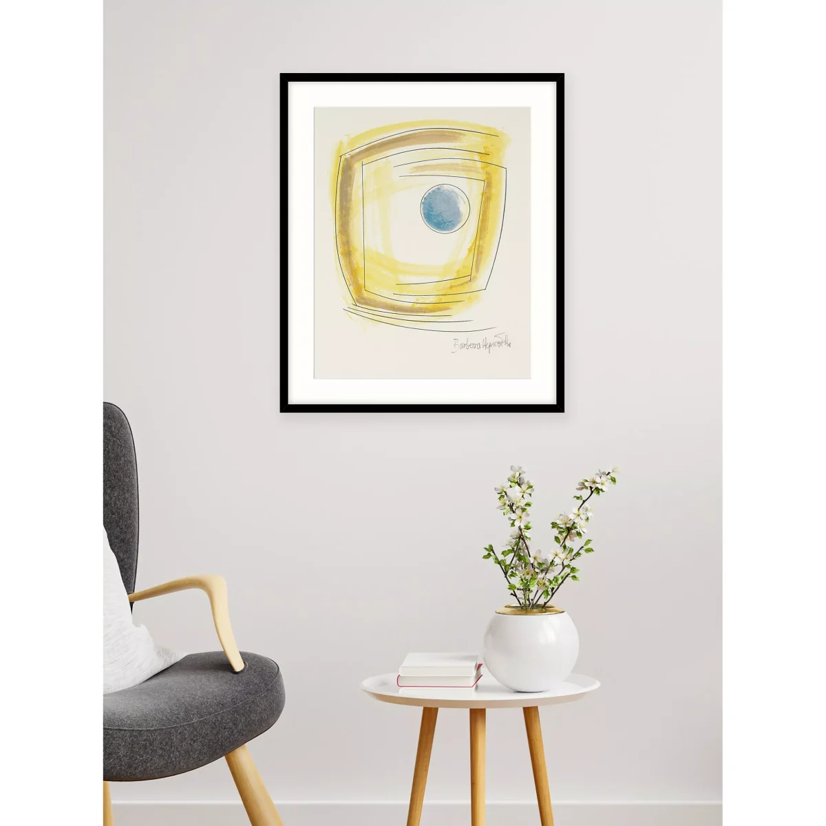 John Lewis + Tate Dame Barbara Hepworth 'Winter Solstice' Wood Framed Print & Mount, 63 x 53cm – image 2