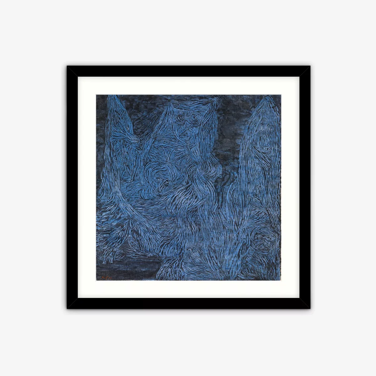 John Lewis & Partners + Tate Paul Klee 'Walpurgis Night' Wood Framed Print & Mount, 62 x 62cm