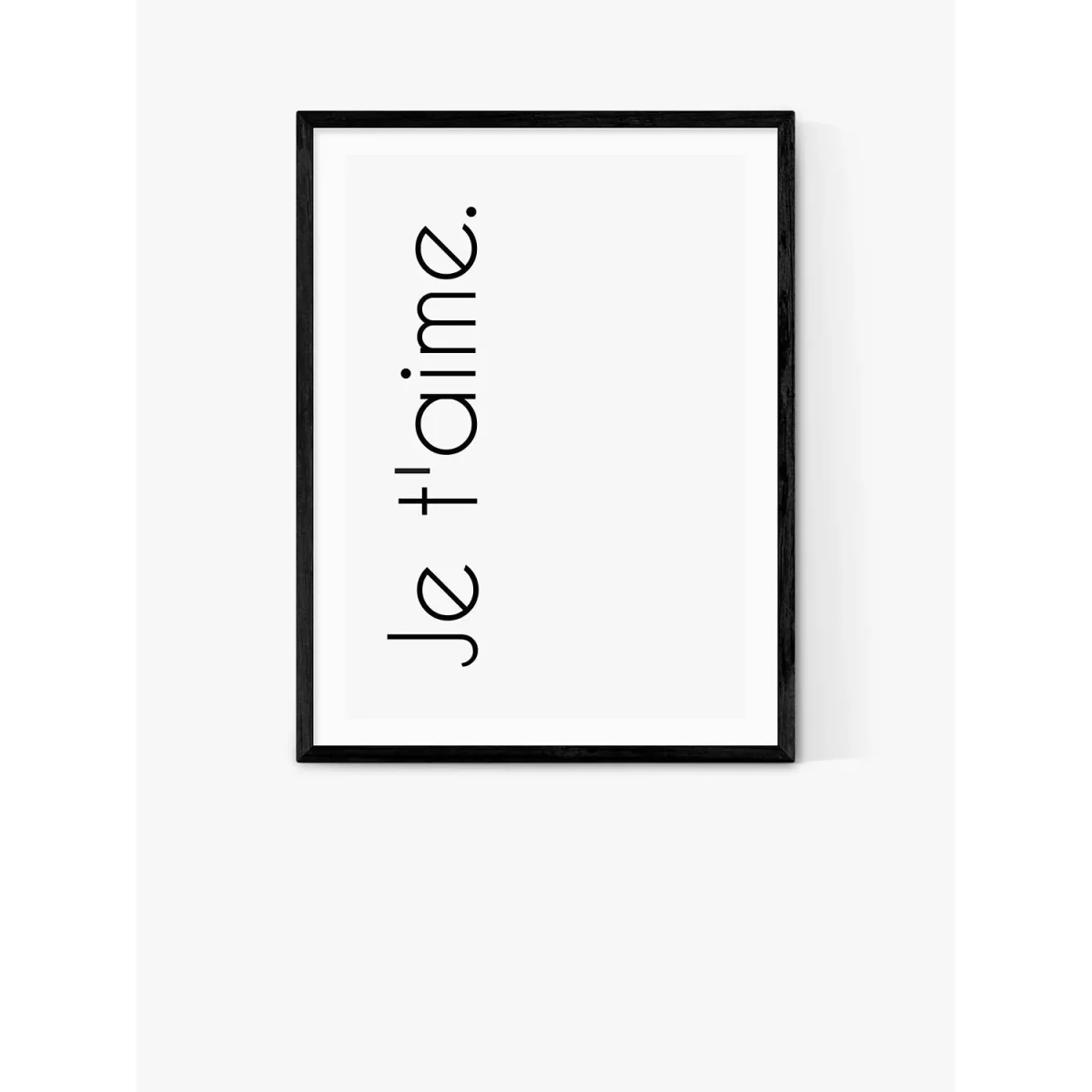 EAST END PRINTS Inoui 'Je T'aime' Framed Print – image 2