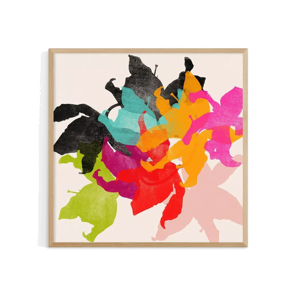 EAST END PRINTS Garima Dhawan 'Lilly II' Wood Framed Print