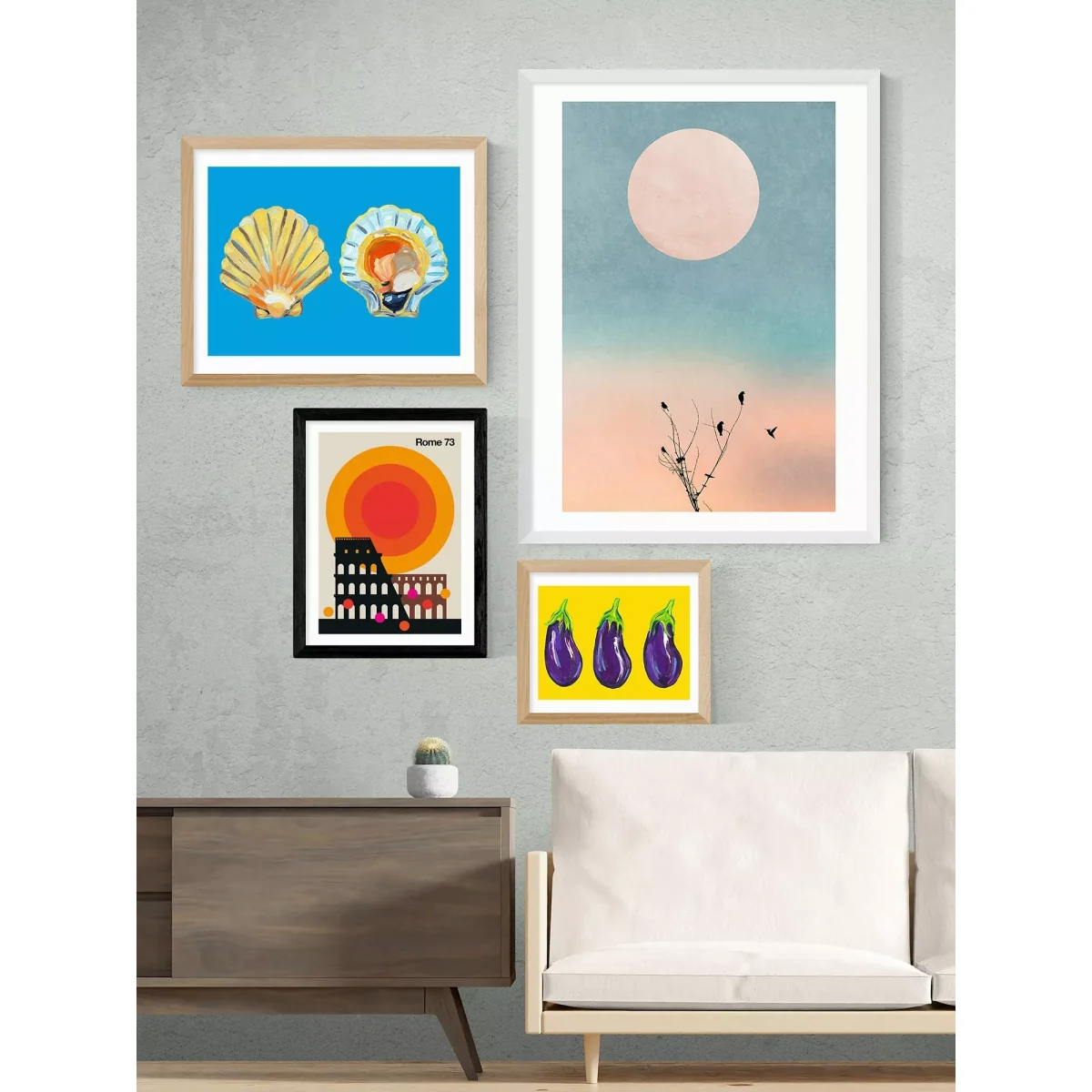 EAST END PRINTS Bo Lundberg 'Rome 73' Italy Framed Print – image 2