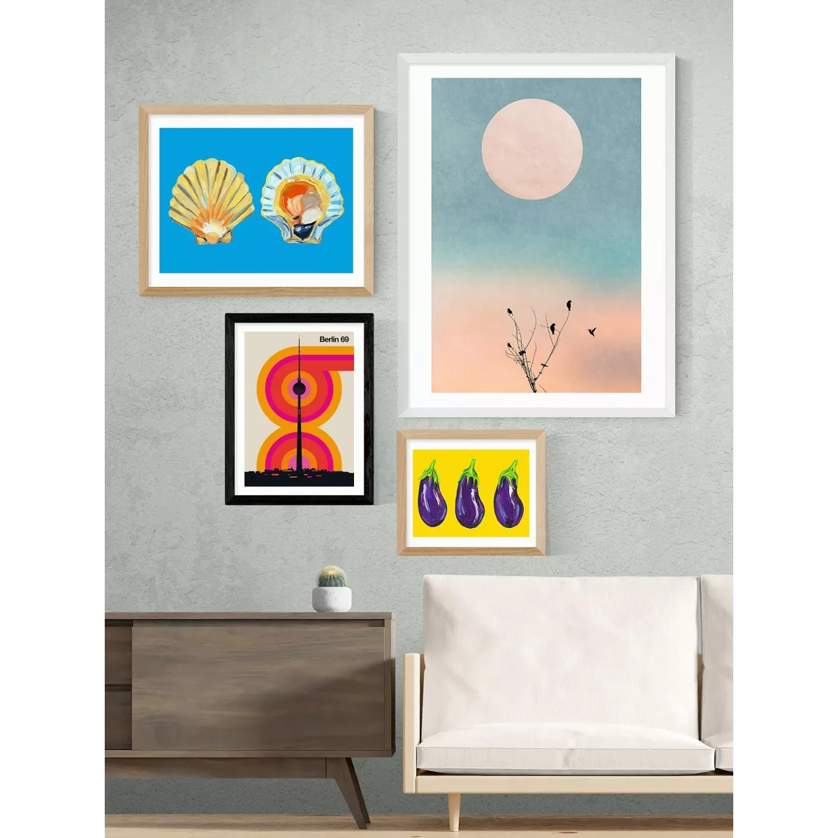 EAST END PRINTS Bo Lundberg 'Berlin 69' Framed Print – image 2