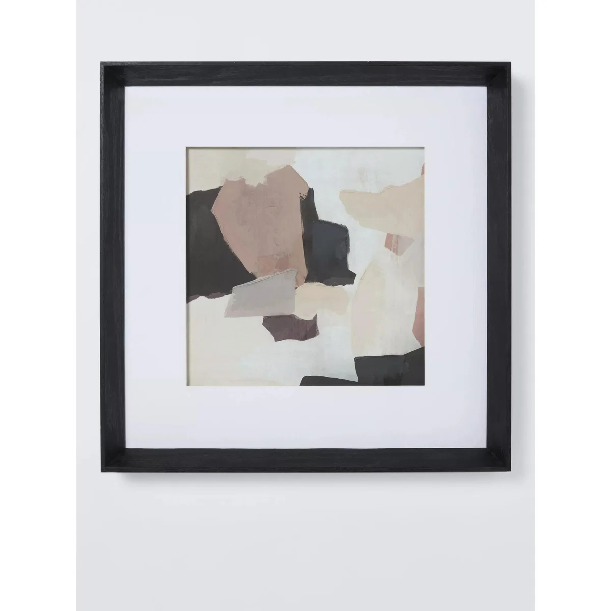 John Lewis Abstract Hand Painted Framed Wall Art, Set of 2, 50 x 50cm, Multi – image 2