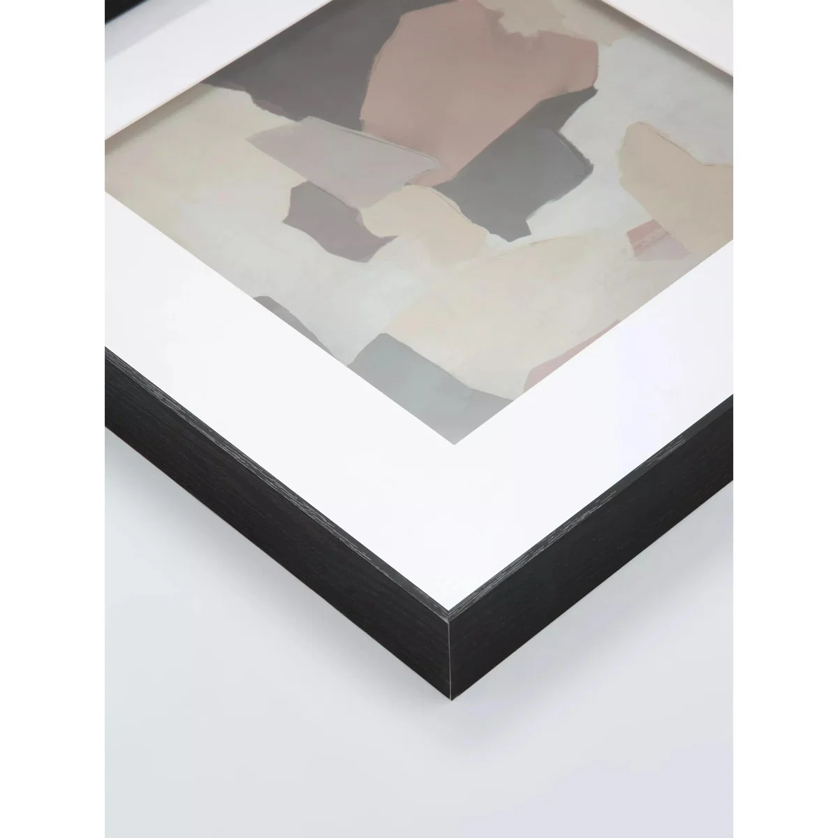 John Lewis Abstract Hand Painted Framed Wall Art, Set of 2, 50 x 50cm, Multi – image 3