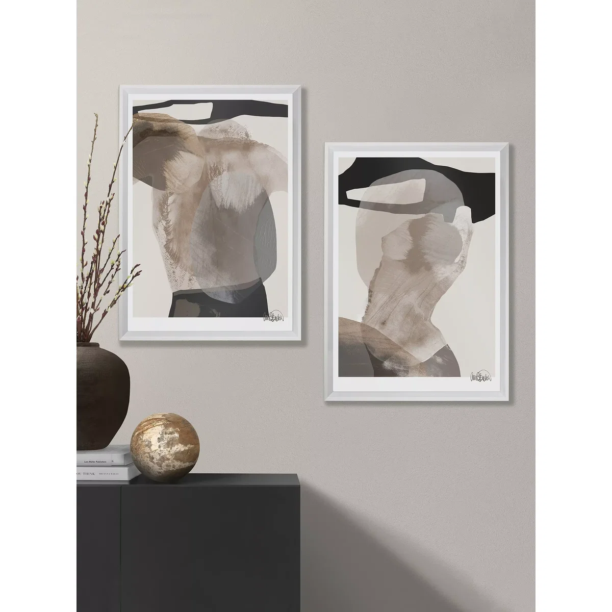Anna Bulow - 'Monument 1' Limited Edition Framed Print, 77 x 57cm, Grey – image 4