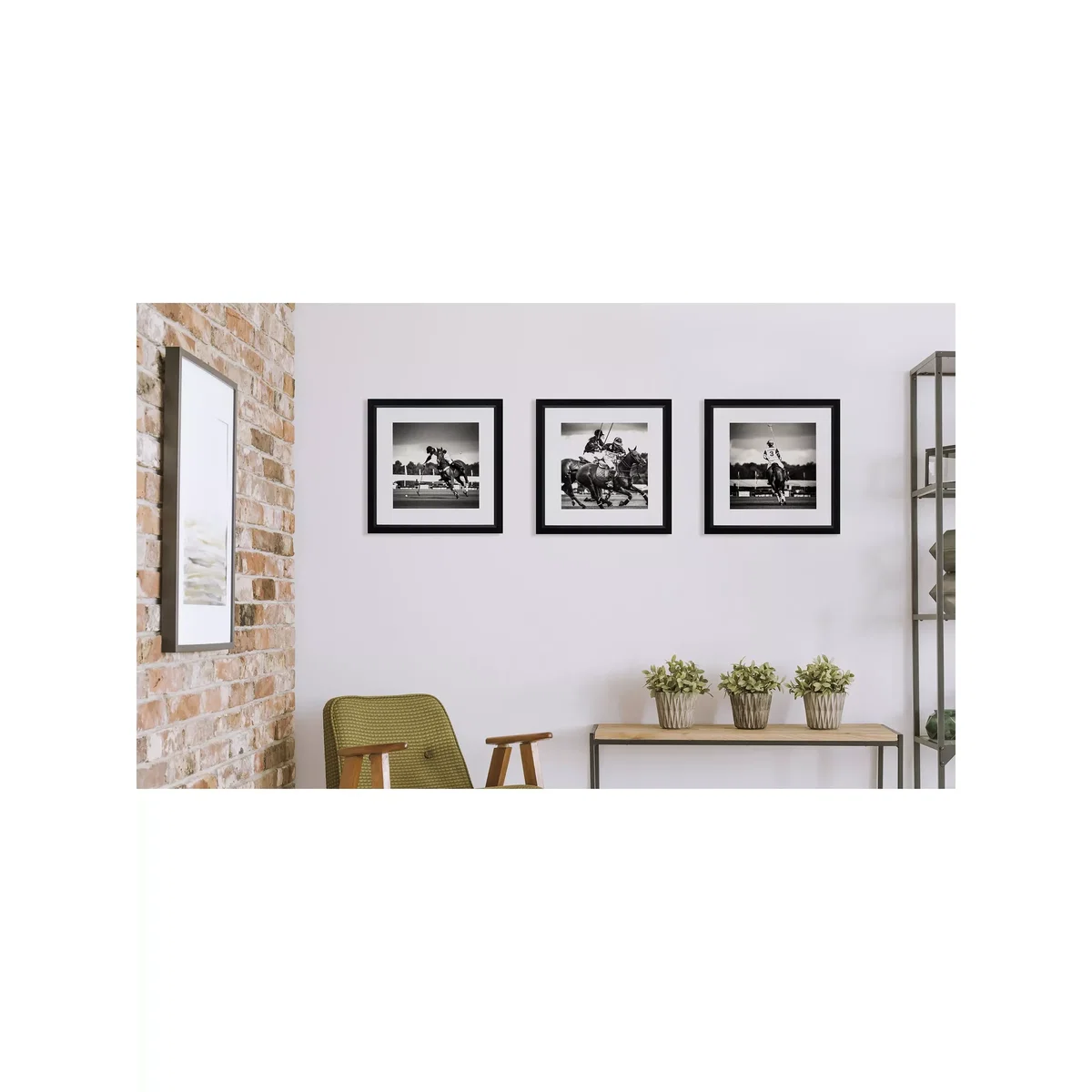 Polo II - Framed Print & Mount, 55.5 x 55.5cm – image 4