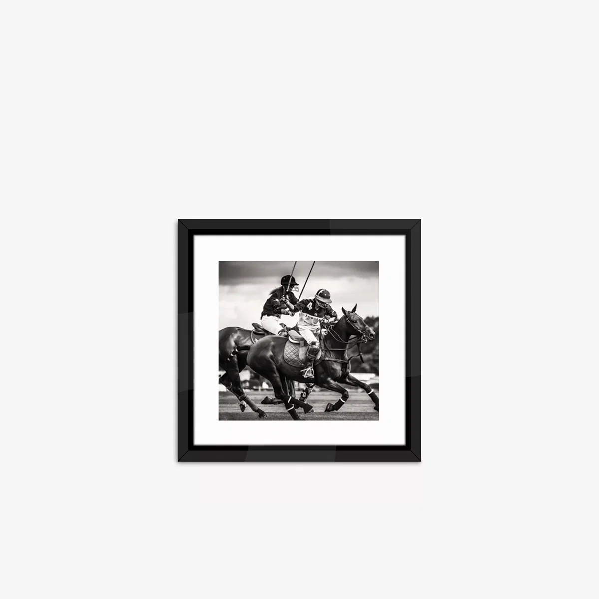 Polo II - Framed Print & Mount, 55.5 x 55.5cm – image 1