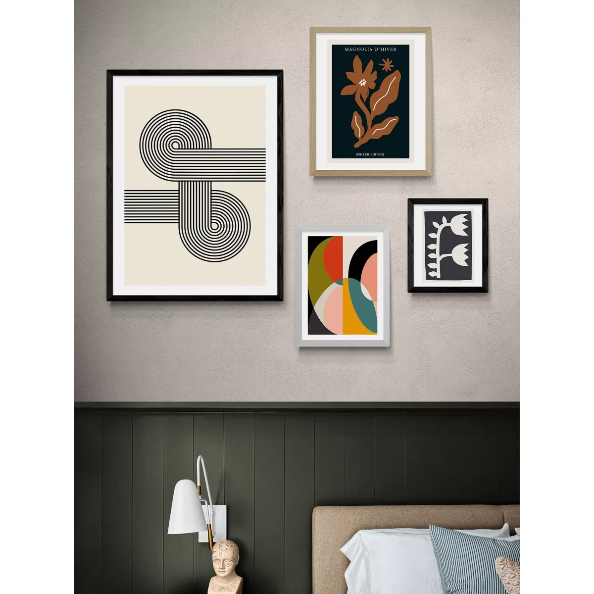 EAST END PRINTS Luxe Poster Co. 'Retro Waves' Framed Print – image 2