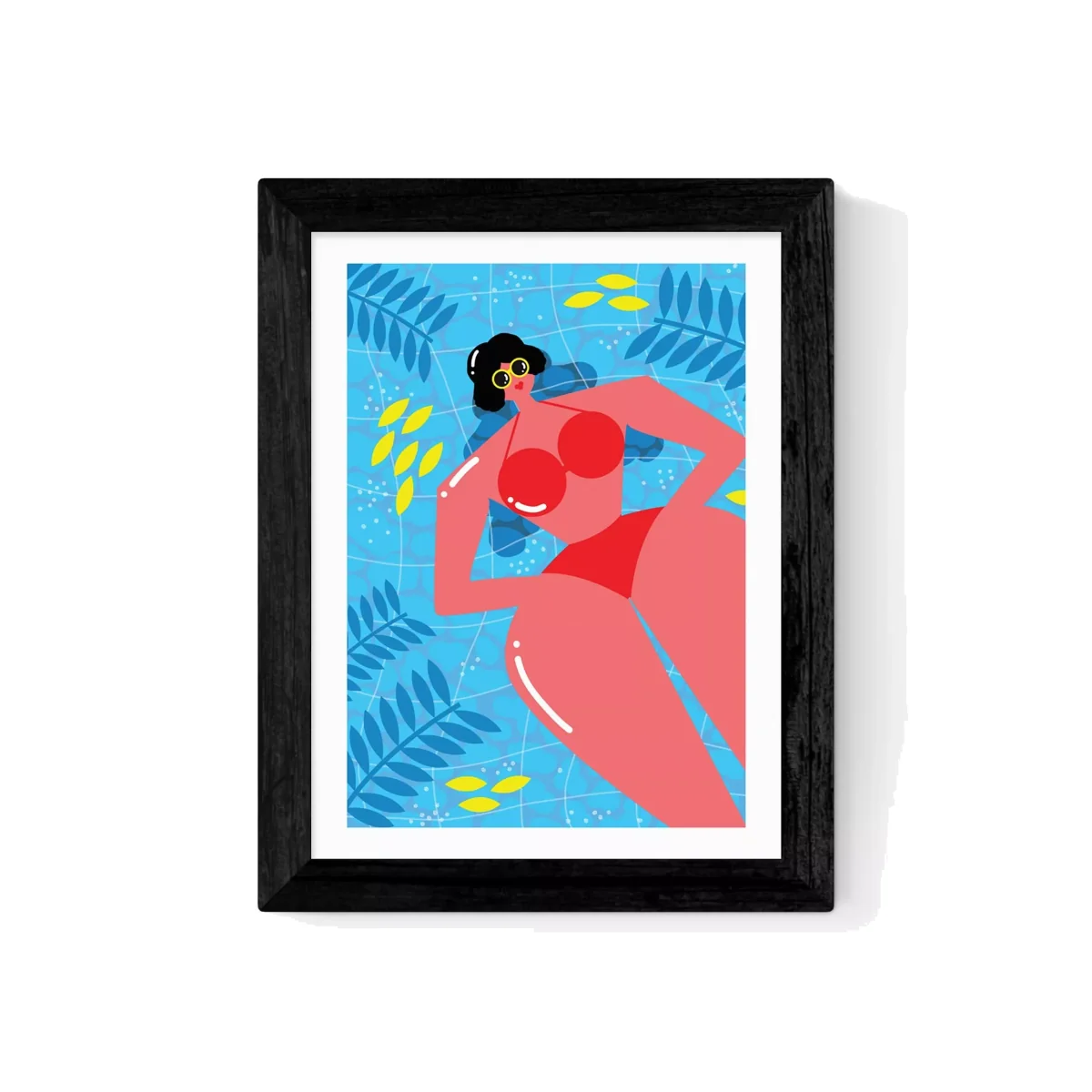 EAST END PRINTS Ana Jaks 'Float Forever' Framed Print – image 1