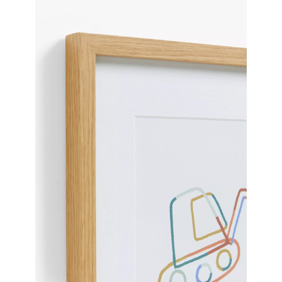 little home at John Lewis Let's Go Transport Print Wall Art Gallery Set, Set of 3, 30 x 30cm – image 3