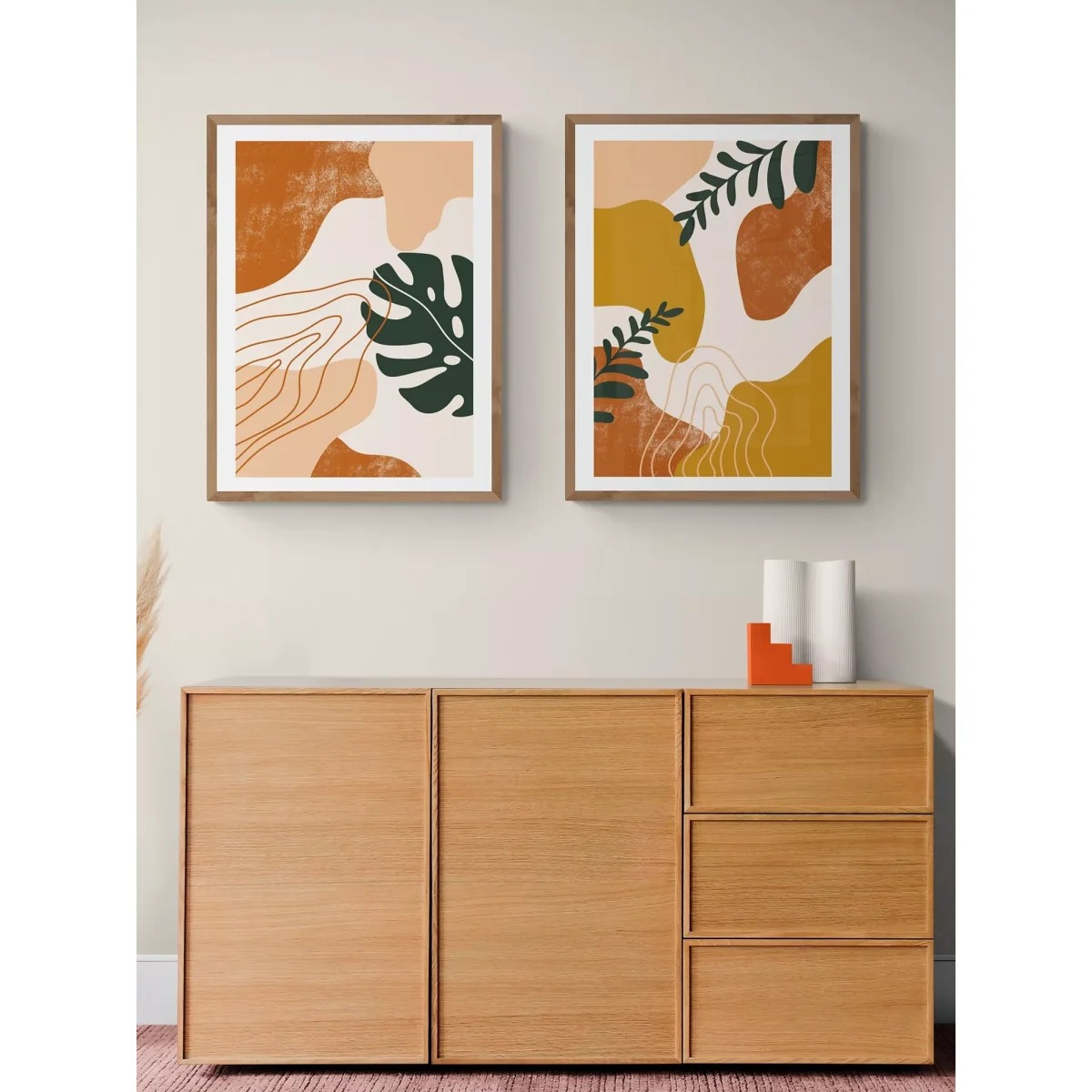 EAST END PRINTS Sundry Society 'Plants' Framed Print, Set of 2 – image 2