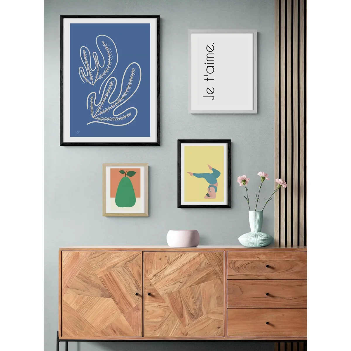 EAST END PRINTS Sifa Mustafa 'Under the Sea' Framed Print – image 2