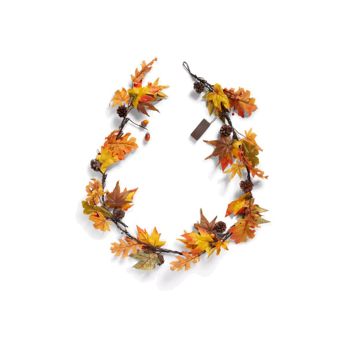 John Lewis & Partners LED Lit Autumn Garland. L180cm