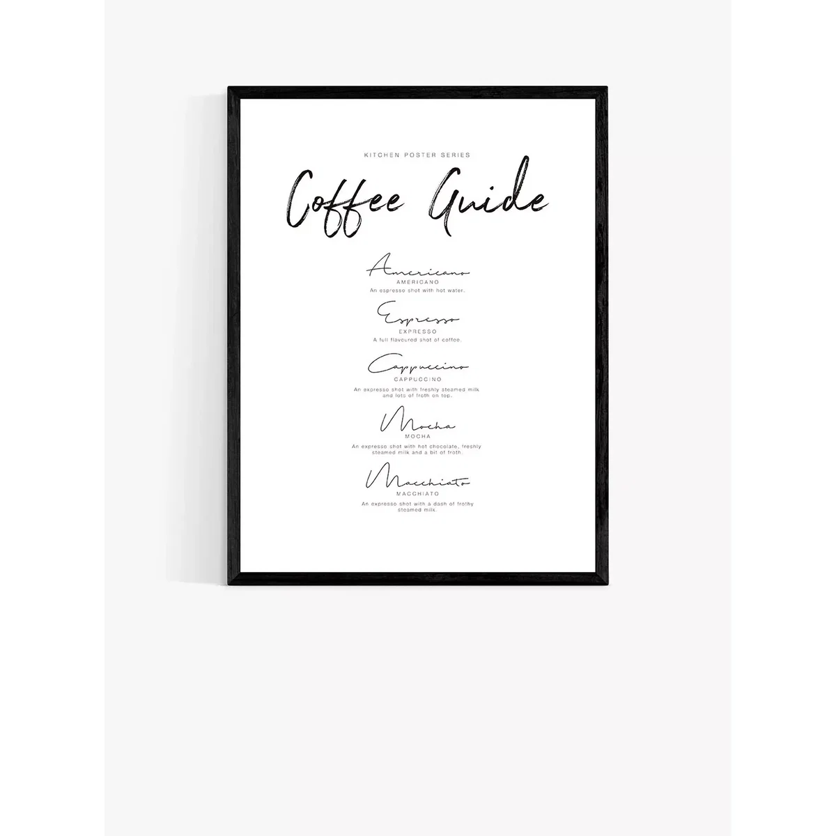 EAST END PRINTS Rafael Farias 'Coffee Guide' Framed Print – image 2