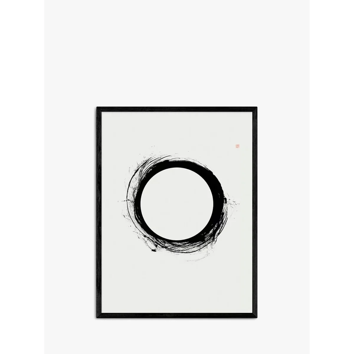 Thoth Adan - 'Addition & Eclipse' Wood Framed Prints, Set of 2, 83.4 x 63.4cm, Black/White – image 3