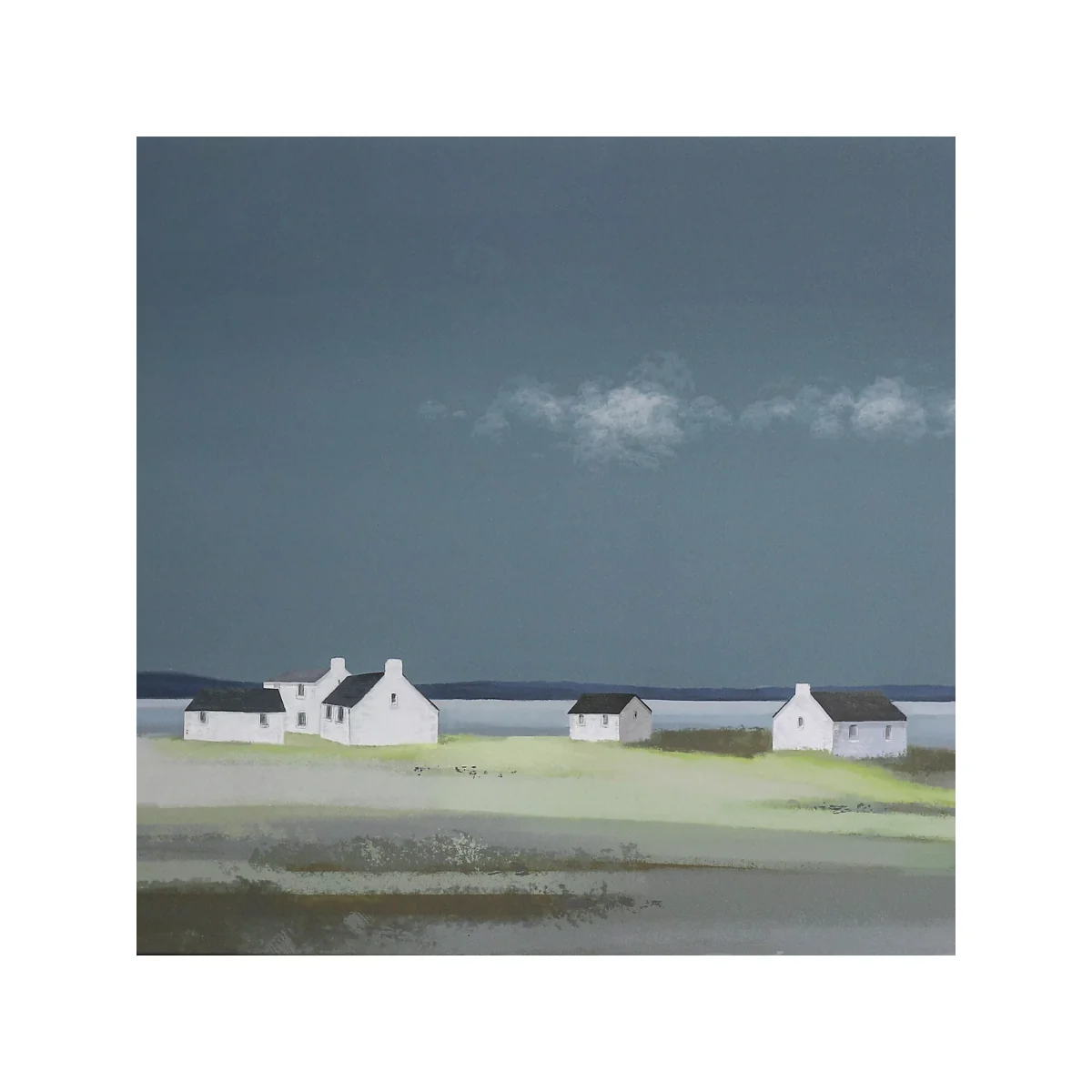Ulyana Hammond - Day's End Framed Canvas, 52 x 122cm, Grey/Multi – image 2