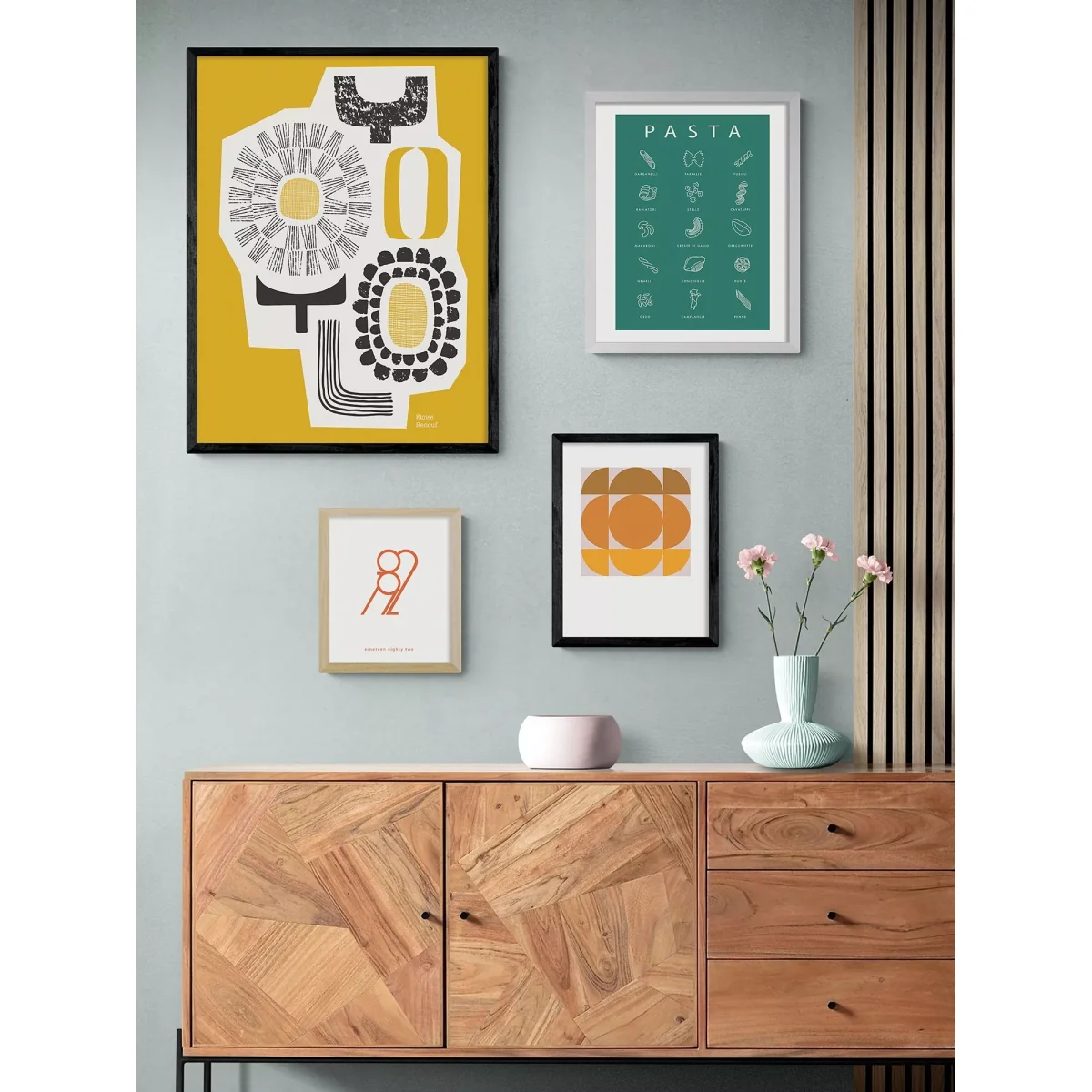 EAST END PRINTS Eloise Renouf 'Copenhagen' Framed Print – image 2
