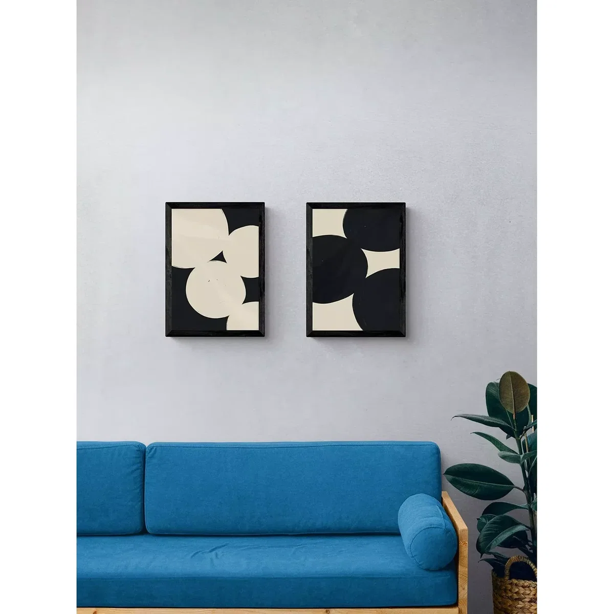 EAST END PRINTS Alisa Galitsyna 'Finding Balance' Unframed Print, Set of 2, 40 x 30cm, Monochrome – image 2