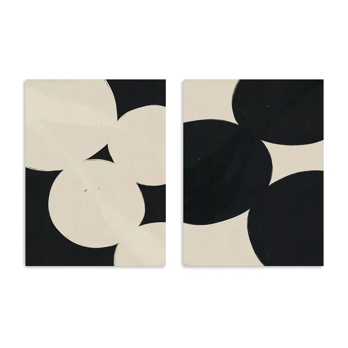 EAST END PRINTS Alisa Galitsyna 'Finding Balance' Unframed Print, Set of 2, 40 x 30cm, Monochrome – image 1