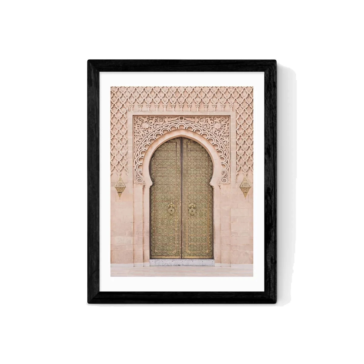 EAST END PRINTS Sisi and Seb 'Moroccan Door' Framed Print – image 1