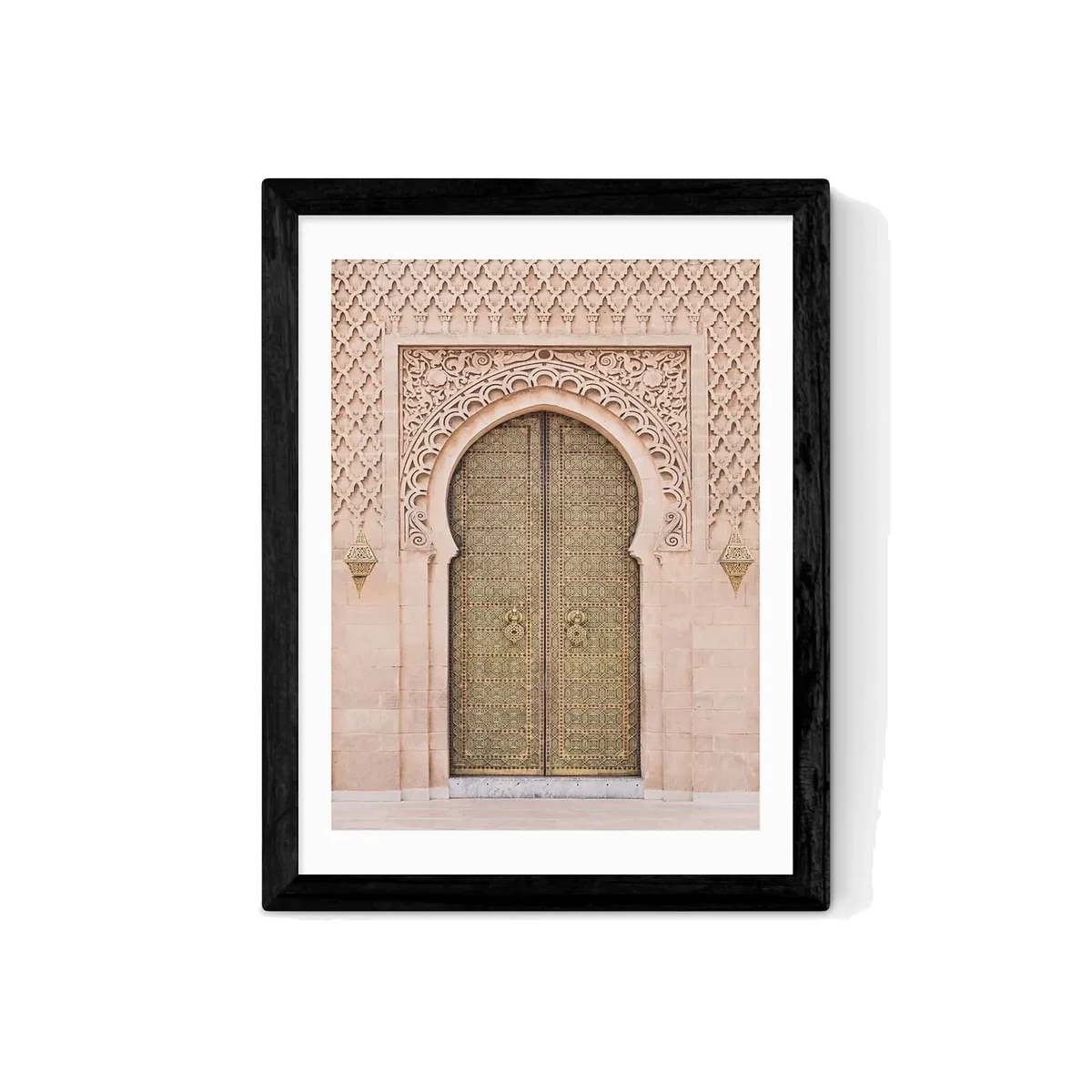 EAST END PRINTS Sisi and Seb 'Moroccan Door' Framed Print – image 1