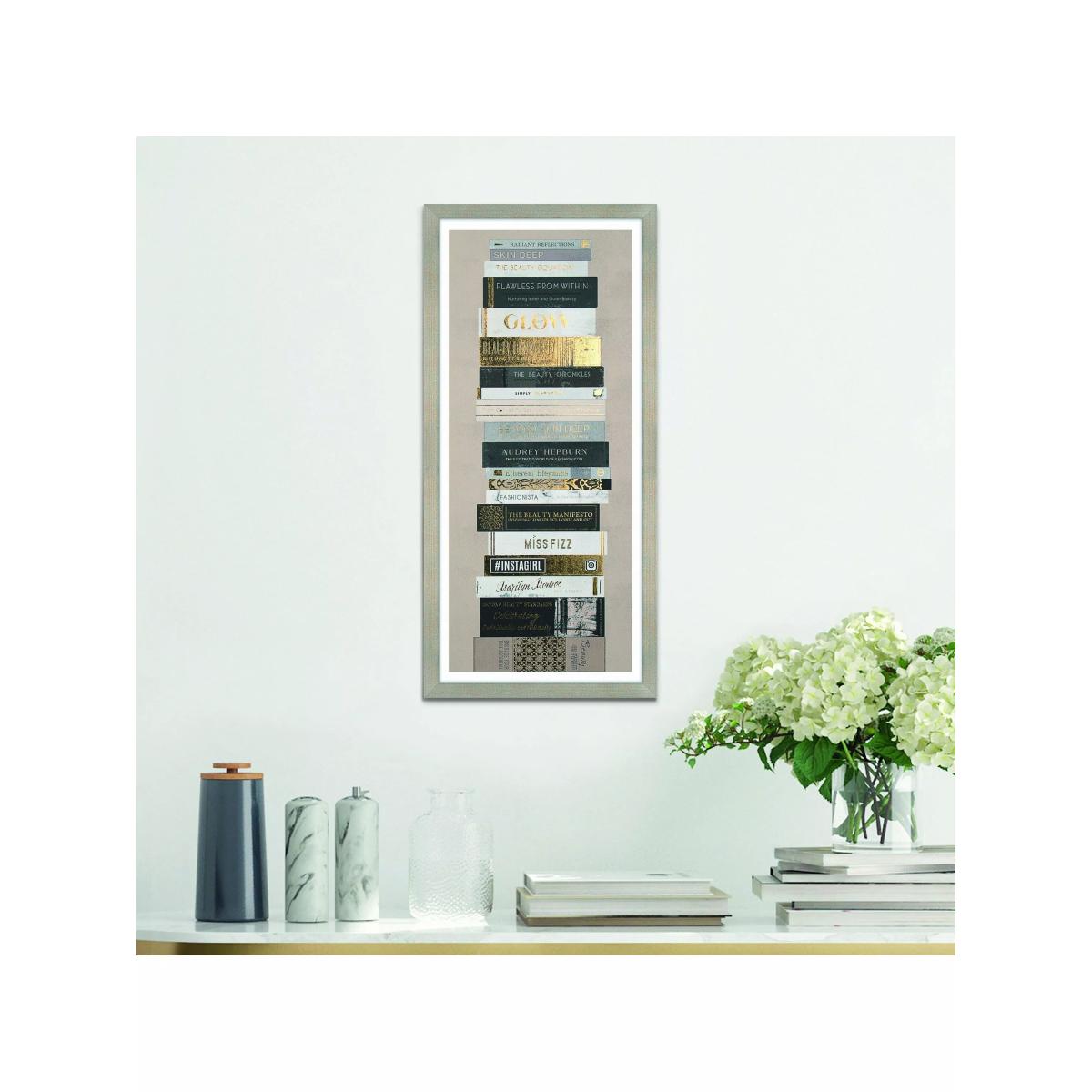 John Lewis Faye Reynolds-Lydon 'Fashionista' Framed Print, 44 x 94cm, Multi/Gold – image 3