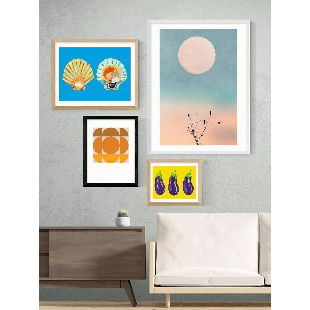 EAST END PRINTS Deltanova 'Hudson' Framed Print – image 2