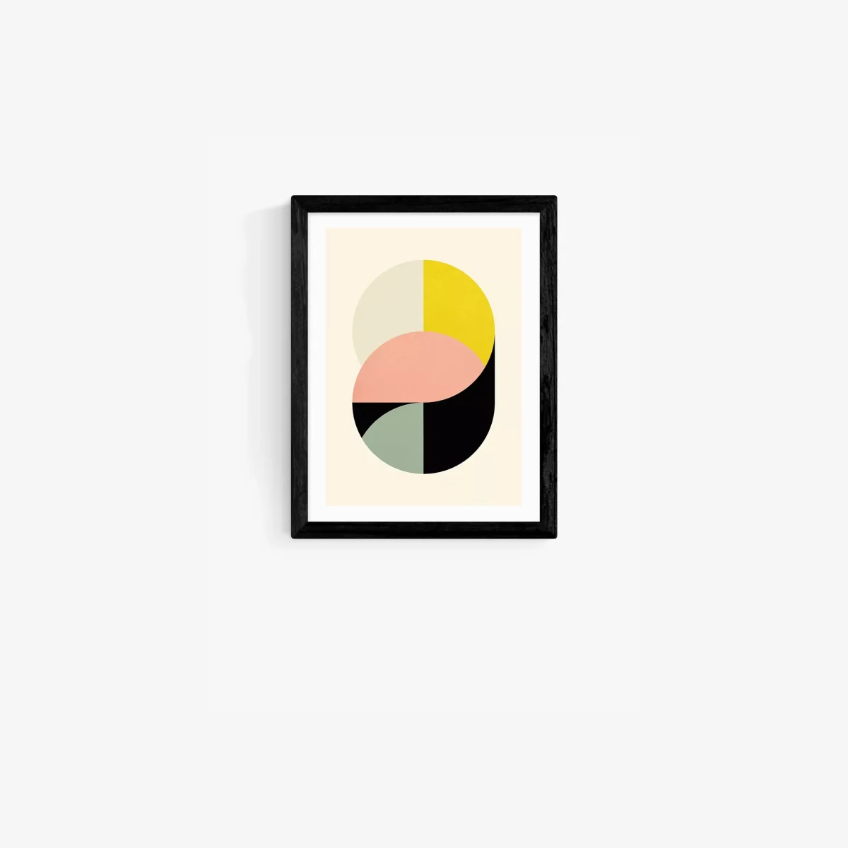 EAST END PRINTS Metron 'Circles' Framed Print – image 1