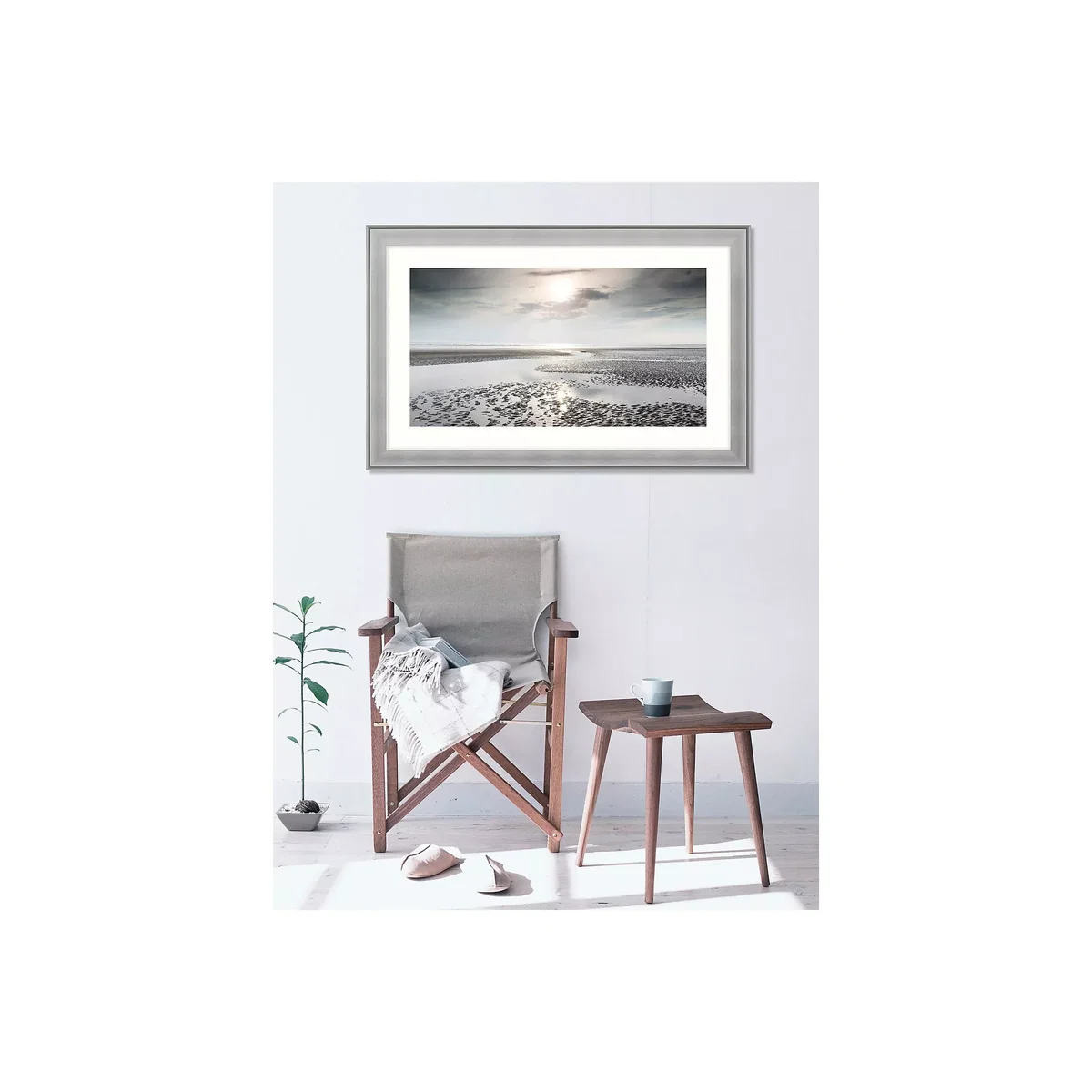 Mike Shepherd - Reflections Of Heaven Embellished Framed Print & Mount, 71 x 110cm, Silver/Multi – image 3