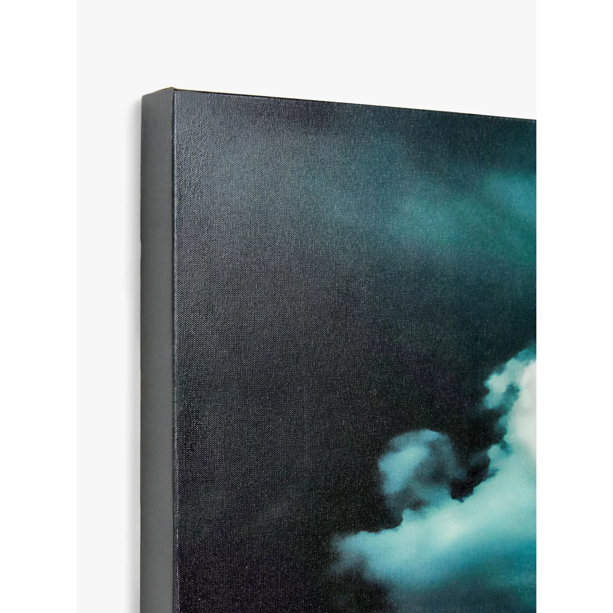 John Lewis & Partners 'Nimbostratus' Cloud Canvas Print, 60 x 150cm, Blue/Black – image 2