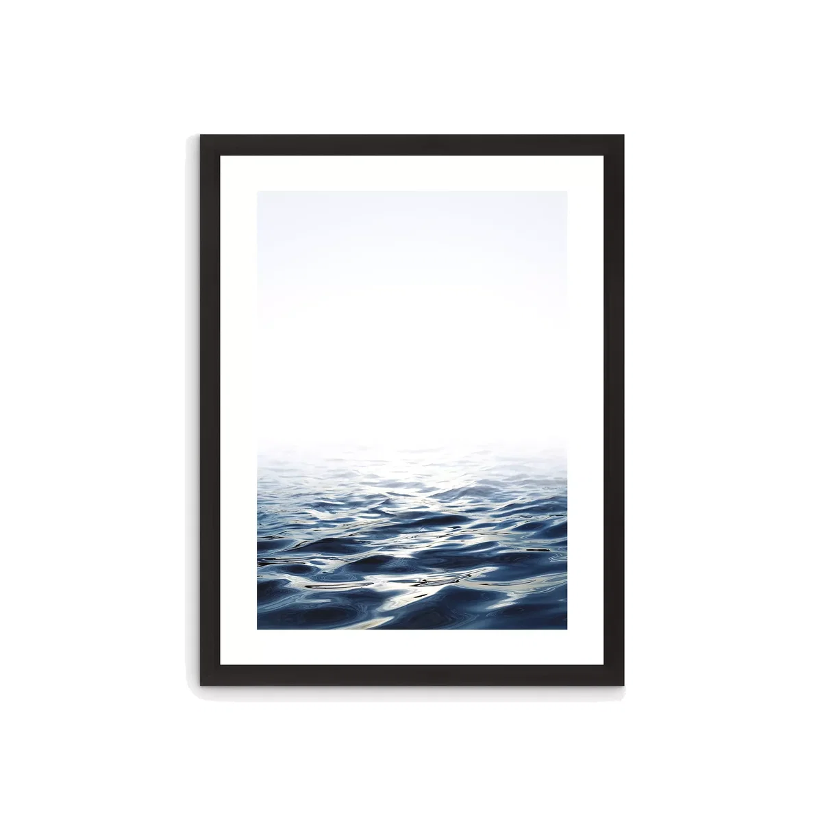 Tranquility - Framed Print & Mount, 66 x 51cm, Blue – image 1
