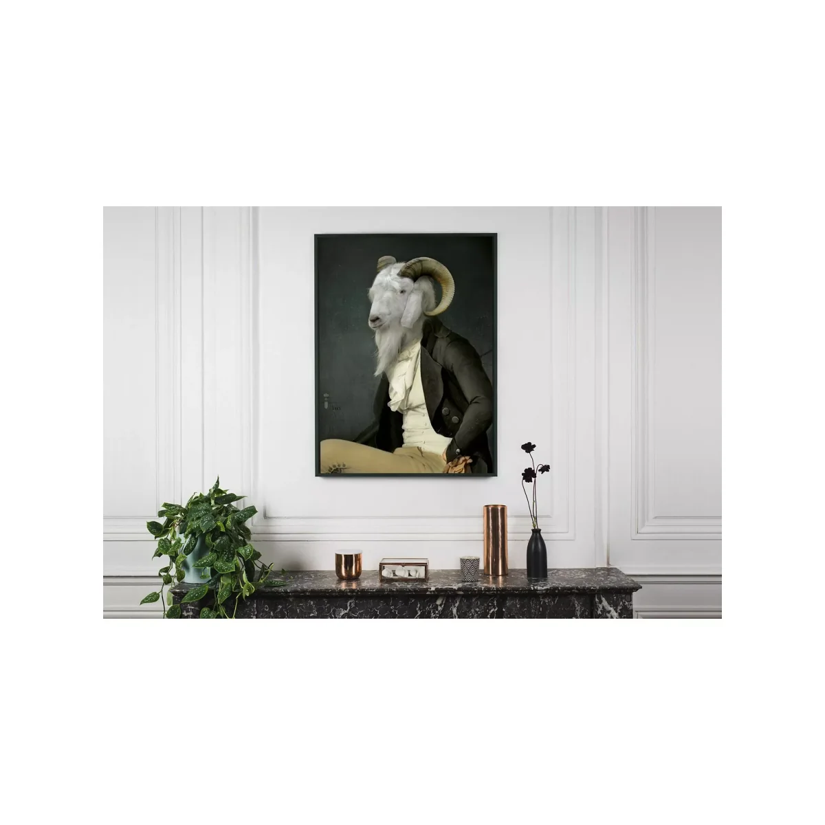 ibride Rodolphe Portrait Limited Edition Framed Print, 74 x 56 cm – image 2