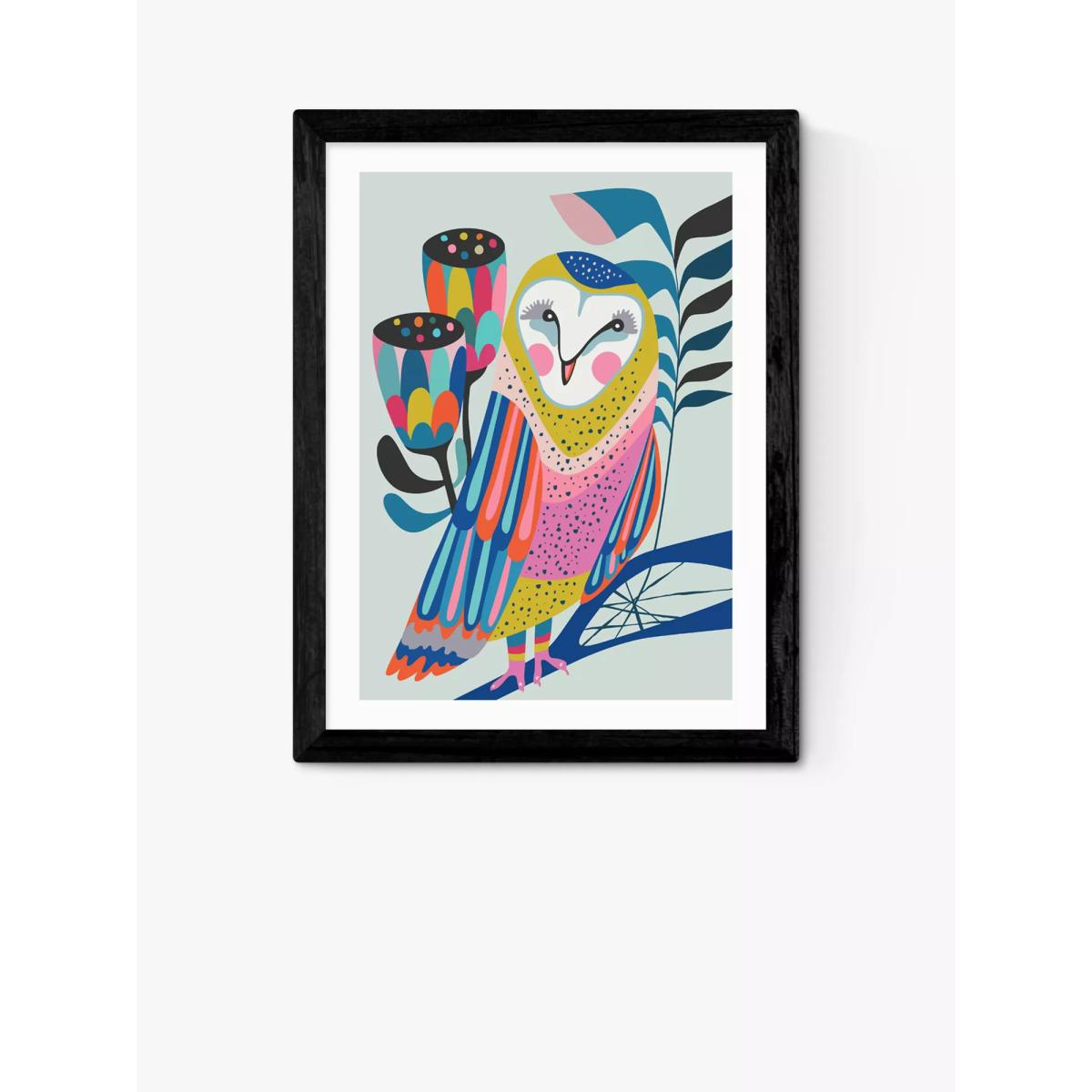 EAST END PRINTS Rachel Lee 'Owl' Framed Print – image 2