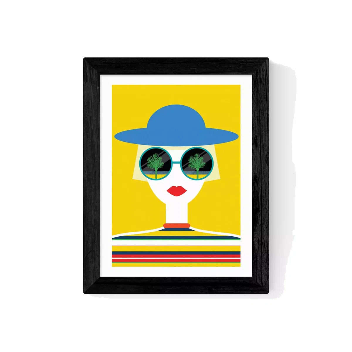 EAST END PRINTS Ana Jaks 'Sunglasses' Framed Print – image 1