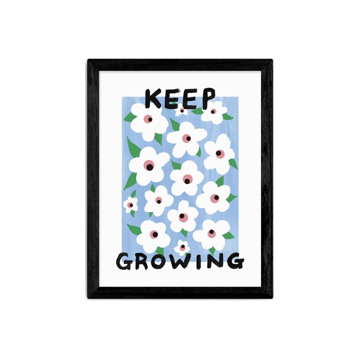 EAST END PRINTS Keren Parmley 'Keep Growing' Framed Print