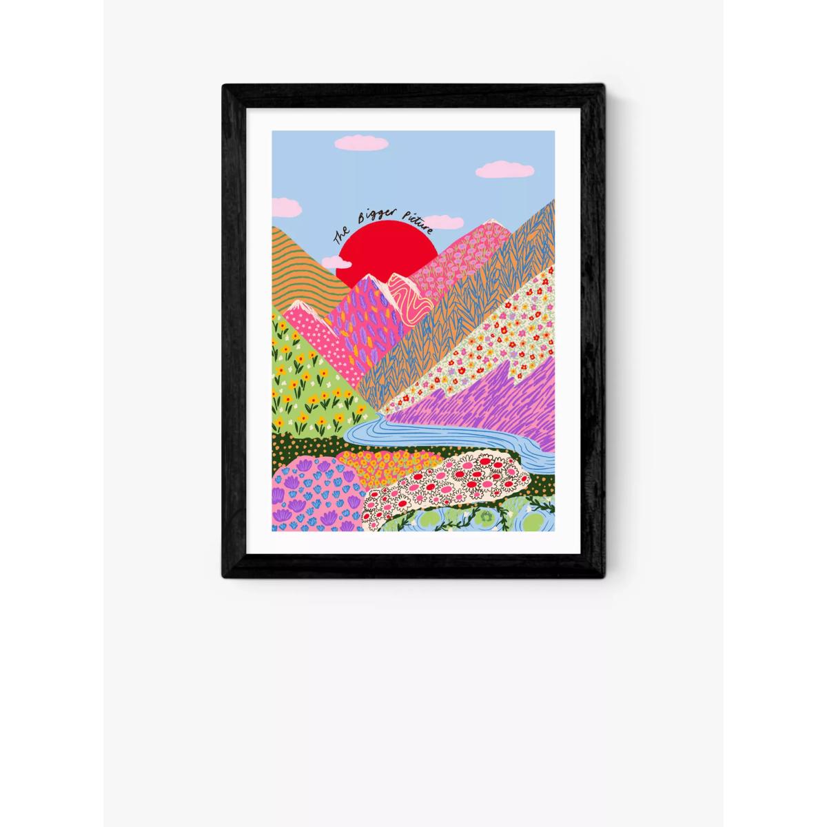 EAST END PRINTS Emmy Lupin Studio 'Bigger Picture' Framed Print – image 2