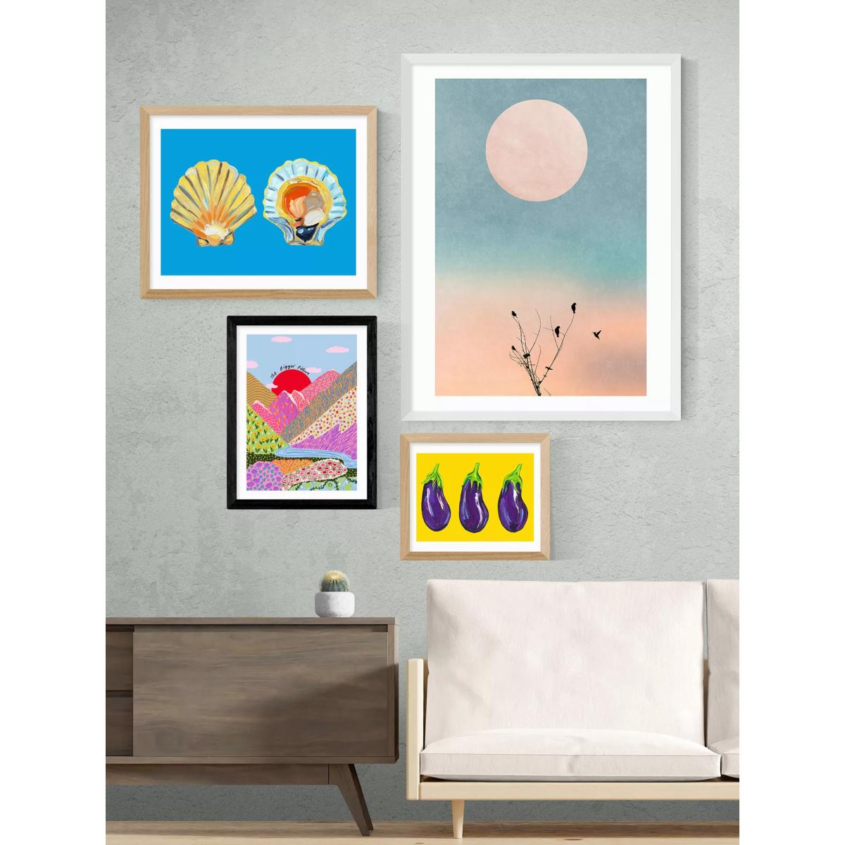 EAST END PRINTS Emmy Lupin Studio 'Bigger Picture' Framed Print – image 3