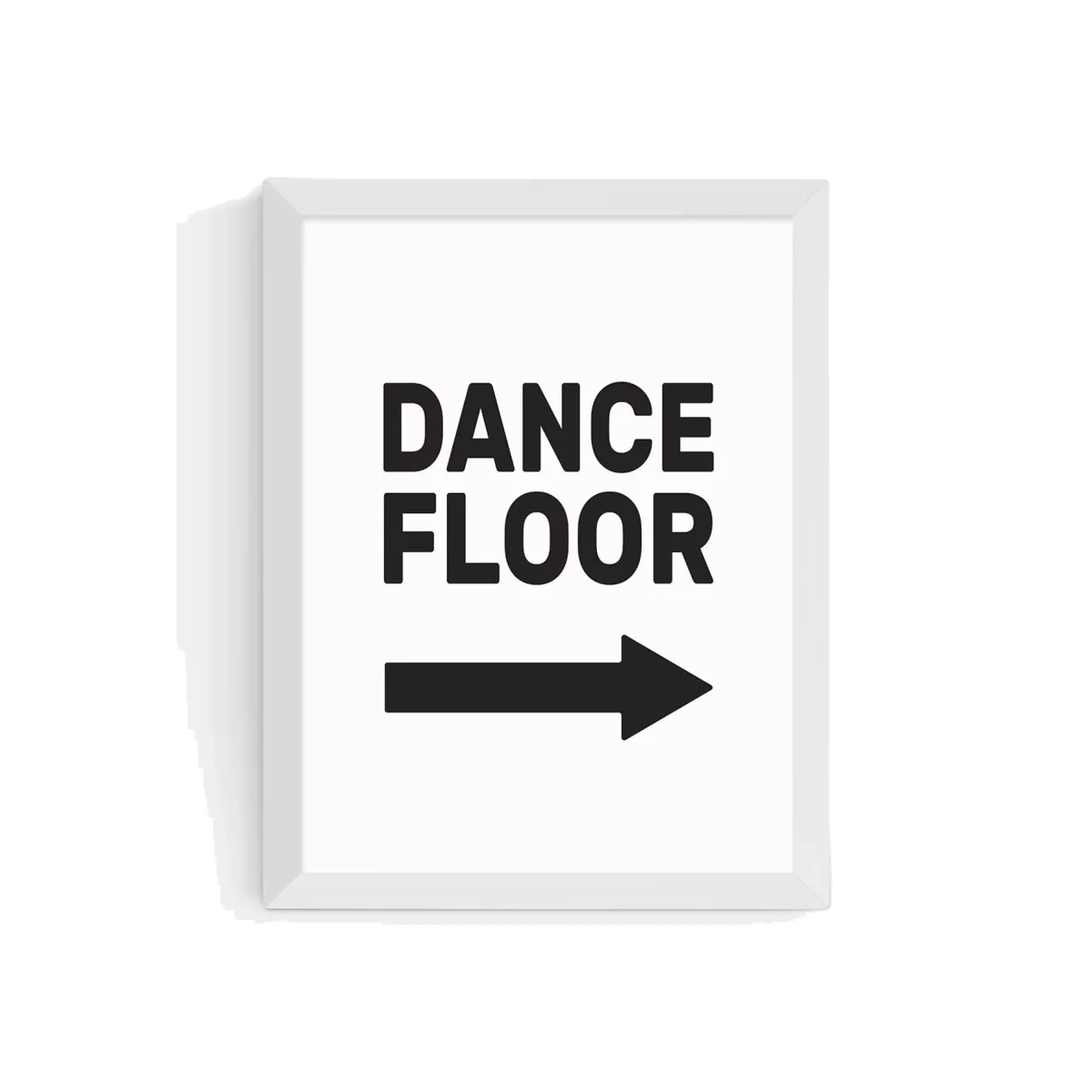EAST END PRINTS The Native State 'Dancefloor' Framed Print