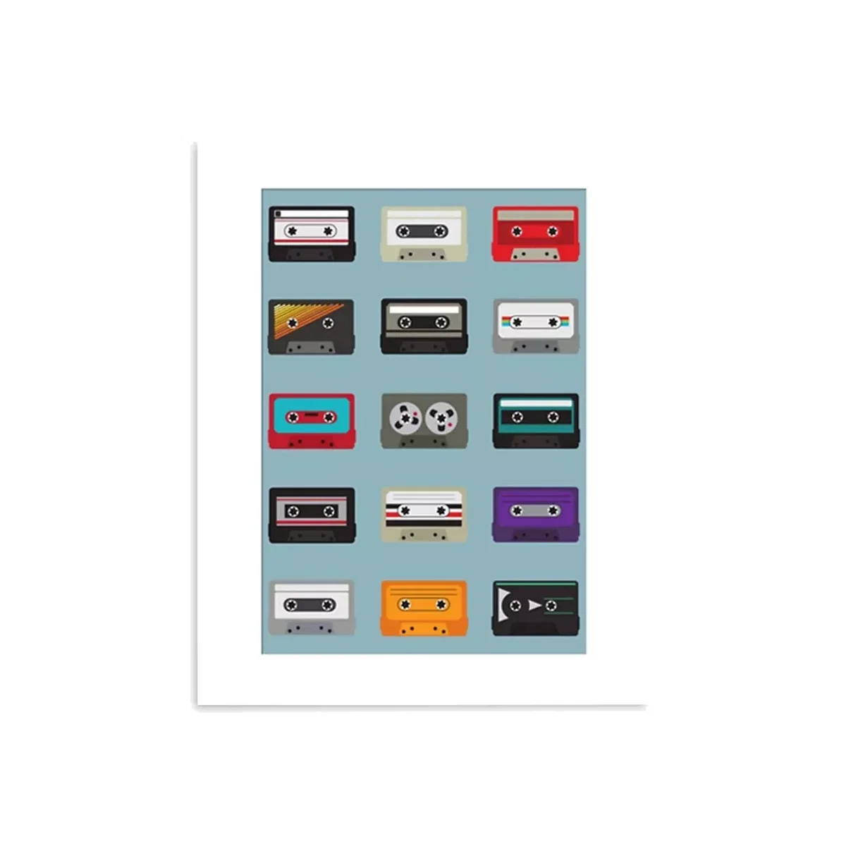 Jeremy Harnell - Mix Tapes Unframed Print, 50 x 40cm, Multi – image 1