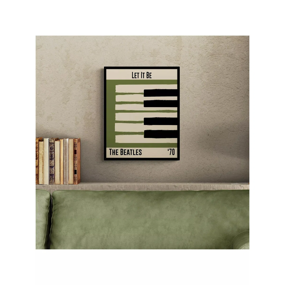 John Lewis Dalston 606 'The Beatles' Framed Print, 52 x 42cm, Multi – image 2