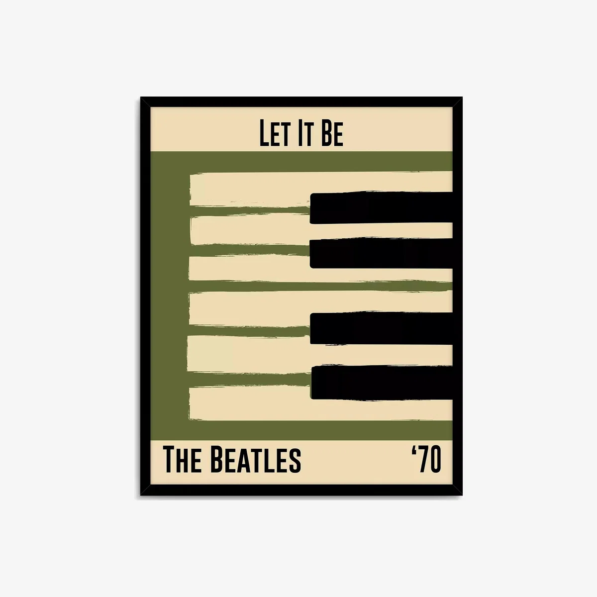 John Lewis Dalston 606 'The Beatles' Framed Print, 52 x 42cm, Multi – image 1