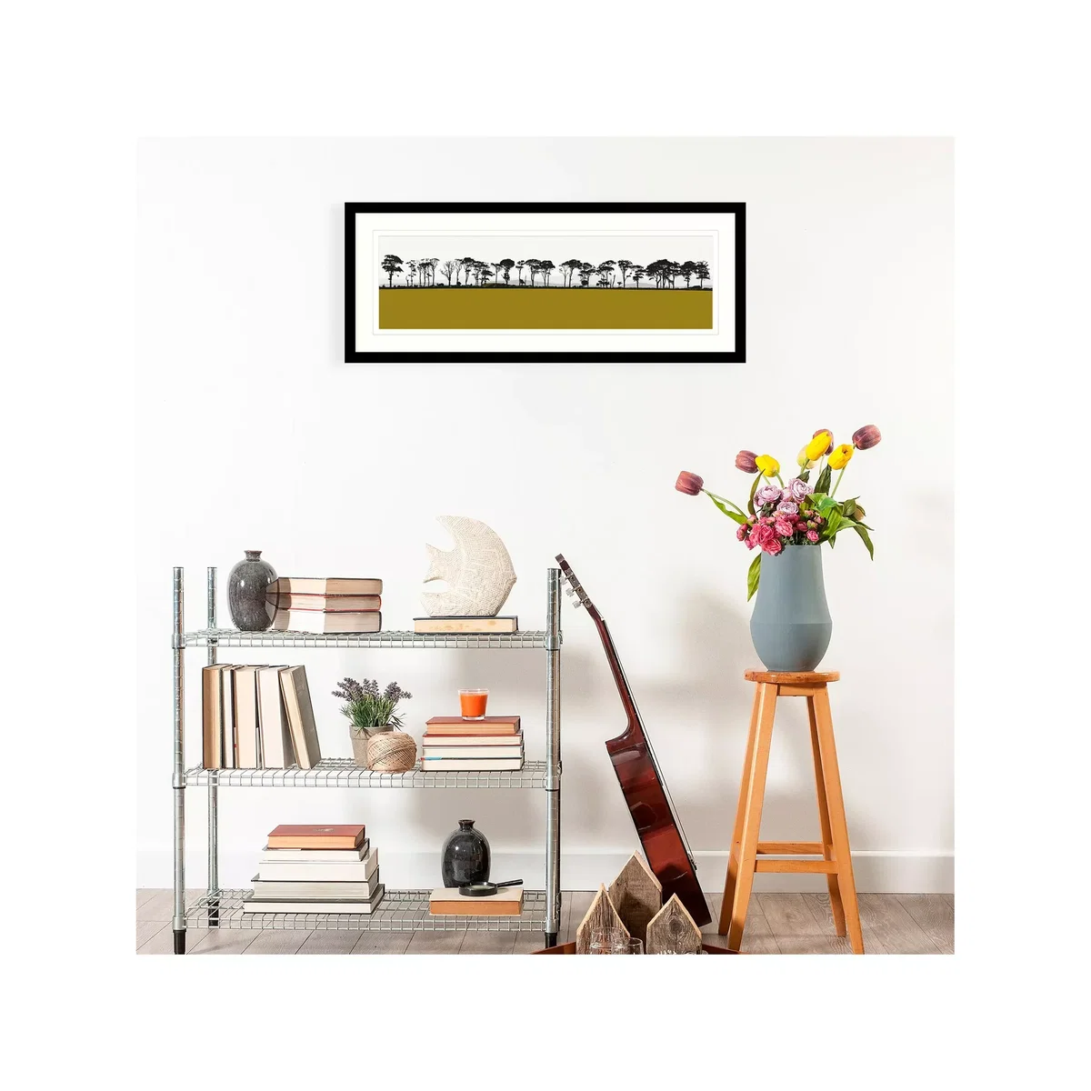 Jacky Al-Samarraie - Northumberland Framed Print & Mount, 40.5 x 104.5cm – image 2