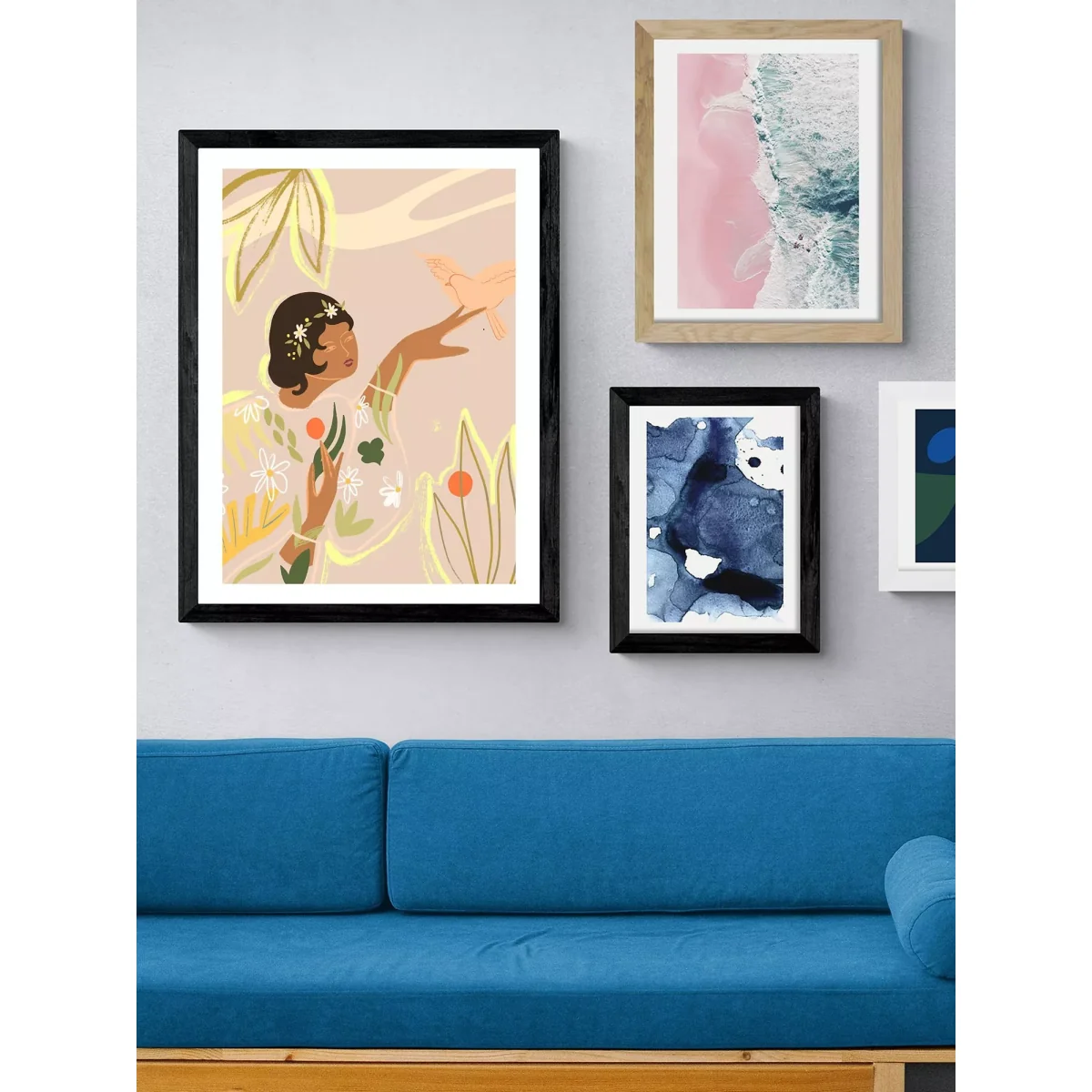 EAST END PRINTS Arty Guava 'Nature Lover' Framed Print – image 2